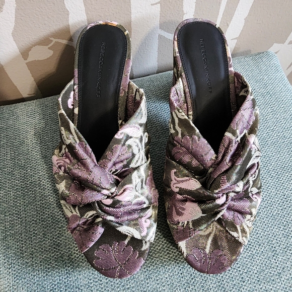 Rebecca Minkoff: Floral Wedge - Picture 2 of 9